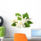 White Jasmine Flowers Wall Decal