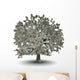 100 Dollar Tree Wall Decal