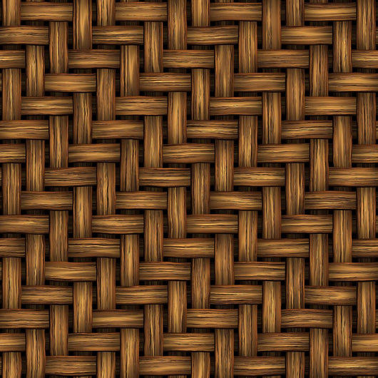 Wicker Seamless Texture Wall Decal