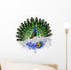 Peacock Illustration Wall Decal