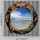 Beach Port Hole Wall Decal