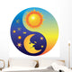 Yin and Yang Wall Decal