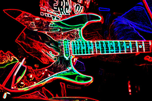 Music Guitar Wall Decal