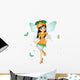 Orange Fairy Wall Decal