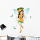 Orange Fairy Wall Decal