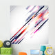 Abstract Diagonal Lines Vector Wall Decal