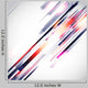 Abstract Diagonal Lines Vector Wall Decal