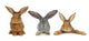 Brown Rabbit Wall Decal