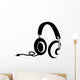 Headphones Wall Decal