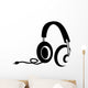 Headphones Wall Decal
