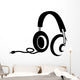 Headphones Wall Decal