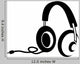 Headphones Wall Decal
