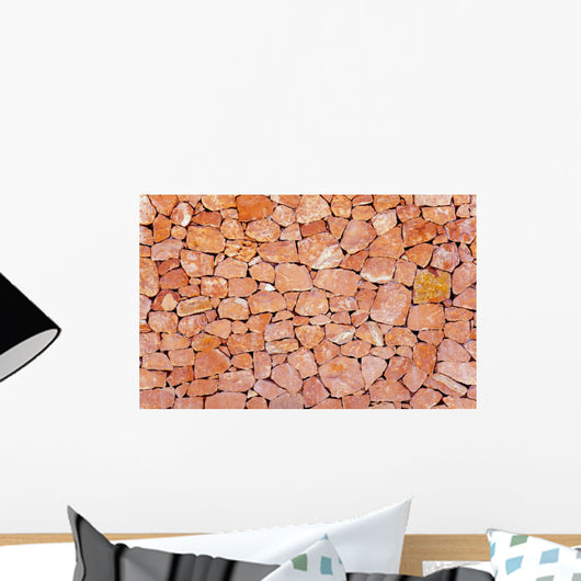 Stone Masonry Wall Pattern Wall Decal