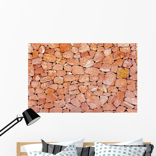 Stone Masonry Wall Pattern Wall Decal