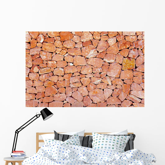 Stone Masonry Wall Pattern Wall Decal