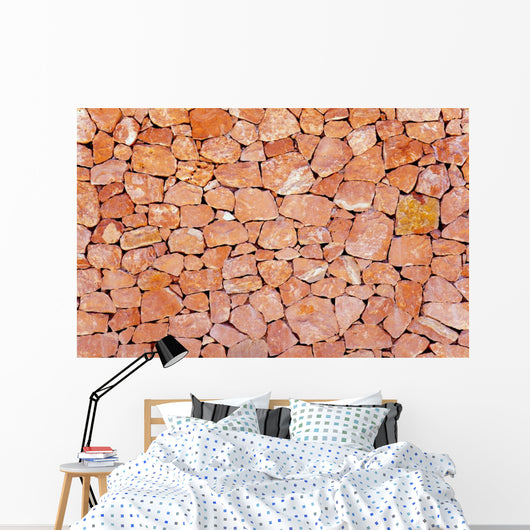 Stone Masonry Wall Pattern Wall Decal
