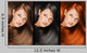 Collage Beautiful Young Woman Wall Decal