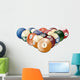 Billiard Balls Wall Decal