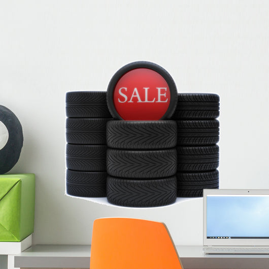 Tires Sale Automobile Tires Wall Decal