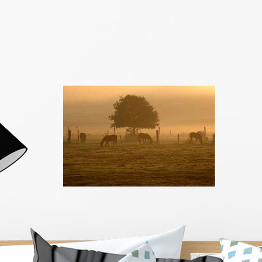Herbstmorgen 2 Wall Decal