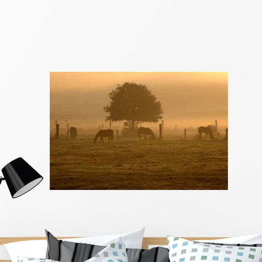 Herbstmorgen 2 Wall Decal