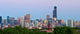 Chicago Skyline Wall Decal Panoramic Wall Decal