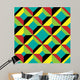 Abstract Seamless Pattern Wall Decal