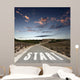 Start Straight for Sun Wall Decal