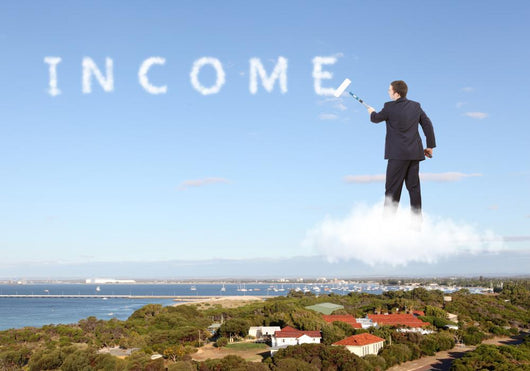 Business Cloud - Income Wall Decal
