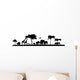 Safari Animal Wild Animals Wall Decal