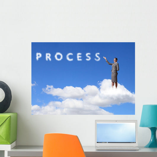 Business Cloud - Process Wall Decal