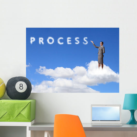 Business Cloud - Process Wall Decal