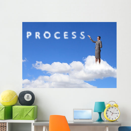 Business Cloud - Process Wall Decal
