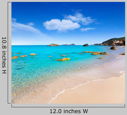 Aigues Blanques Agua Blanca Ocean View Wall Decal