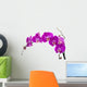 Purple Orchid Stem Wall Decal