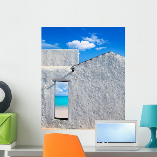 Balearic Islands Idyllic Beach Wall Decal