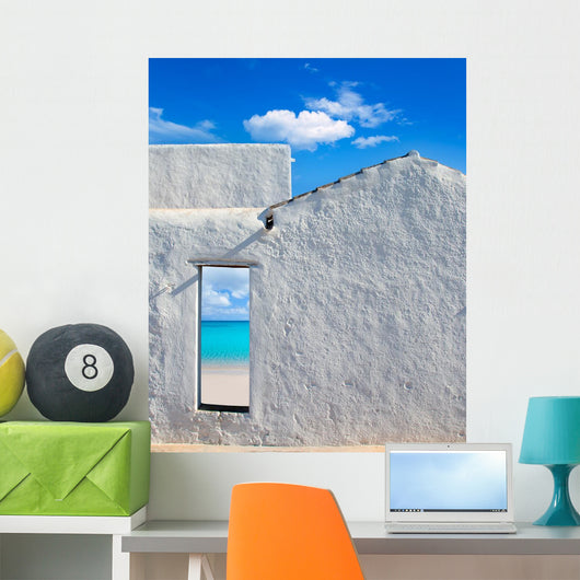 Balearic Islands Idyllic Beach Wall Decal