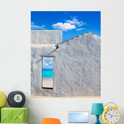 Balearic Islands Idyllic Beach Wall Decal