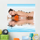 Beautiful Woman with Hot Wall Decal