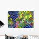 Blue Grapes Sunlight Wall Decal