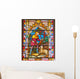 Lost Sheep Stained Glass Wall Decal