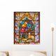 Lost Sheep Stained Glass Wall Decal