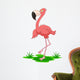 Cute Flamingo Cartoon Wall Decal