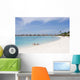 Tropical Beach Hotel 2 Wall Decal
