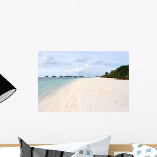 Tropical Beach Hotel 1 Wall Decal