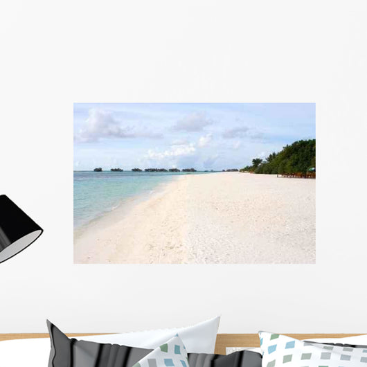Tropical Beach Hotel 1 Wall Decal