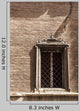 Window Brick Wall Wall Decal