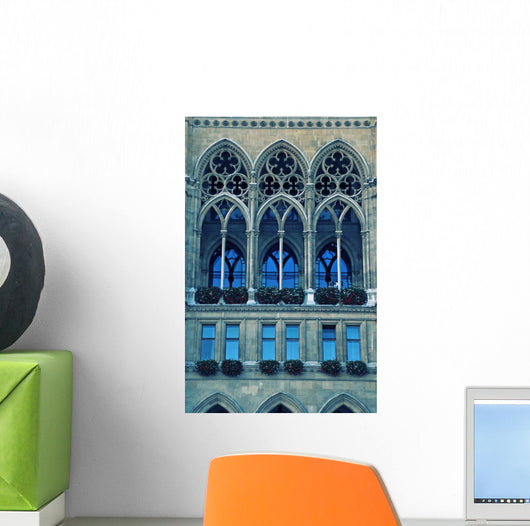 Gothic Cathedral Window Vienna Wall Decal