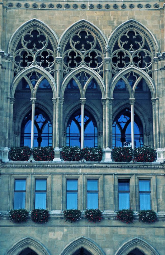 Gothic Cathedral Window Vienna Wall Decal