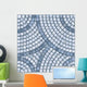 Blue Marble-stone Mosaic Texture Wall Decal